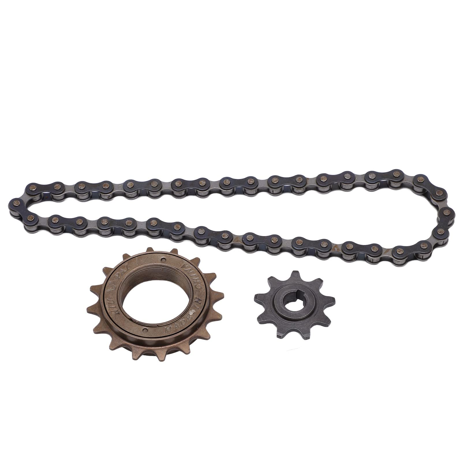 Individual Speed Freelahrauf Kit High Accuracy Internal Thread 16 Gear Bike Chain Chain Suitable for Beach Wheels Long Term Life and Stable Operation