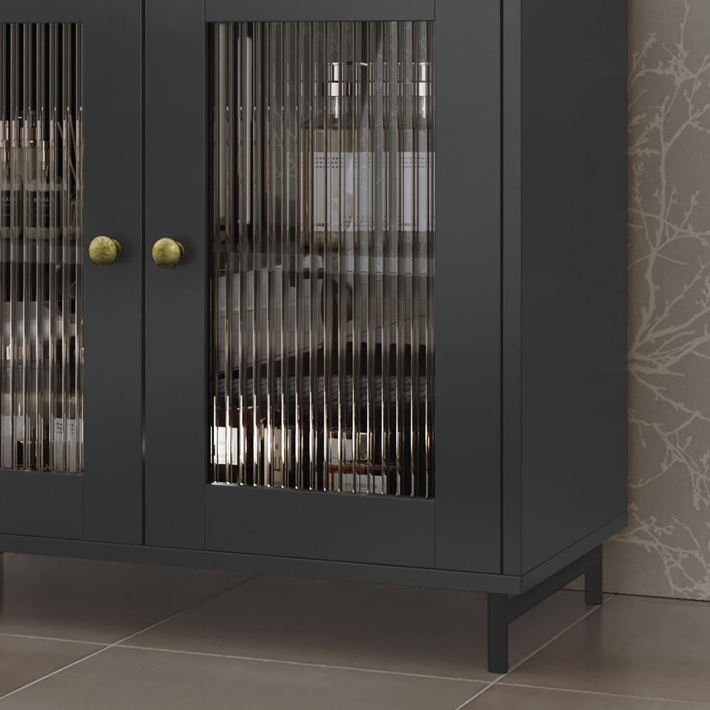 Vicco Mobiletto per lavabo Malte, Grigio, 60 x 58 cm