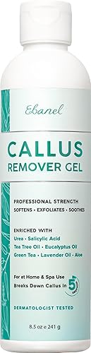 Ebanel Professional Callus Remover for Feet with 20% Urea, Epsom