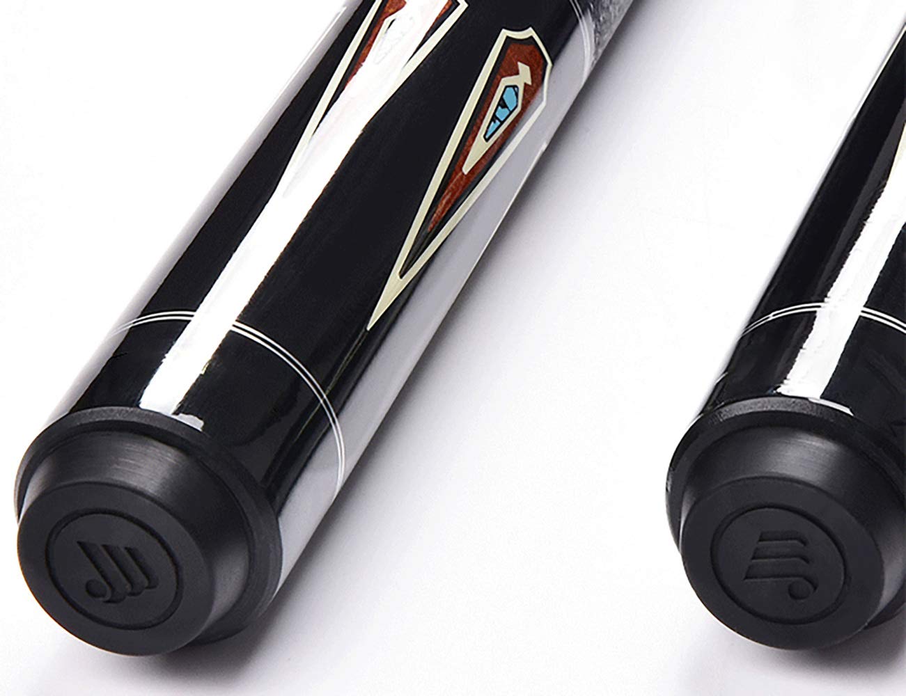 1/2 Ahorn Snooker Cue,12,75 Mm Spitze 32,5 Mm Griff,Handgefertigtes Billard Queue mit Softcase/Hardcase,ZubehöR Inklusive/B / 147cm