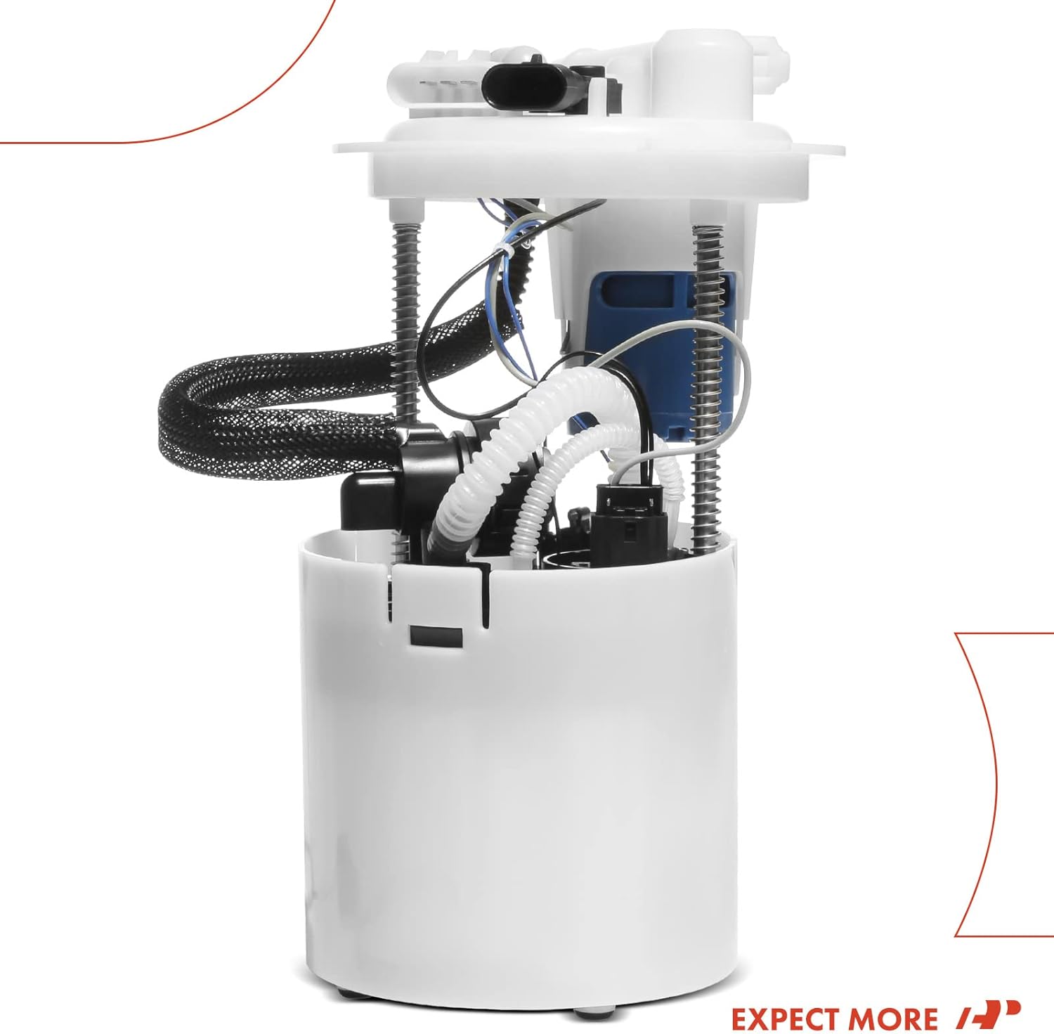 A-Premium Electric Fuel Pump Module Assembly with Pressure Sensor Compatible with Chevrolet Uplander 2008-2009 & Pontiac Montana 2008, V6 3.9L Flex, Replace# M10110, 19167799