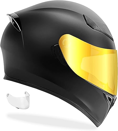 GDM Casco de moto Ghost Full Face