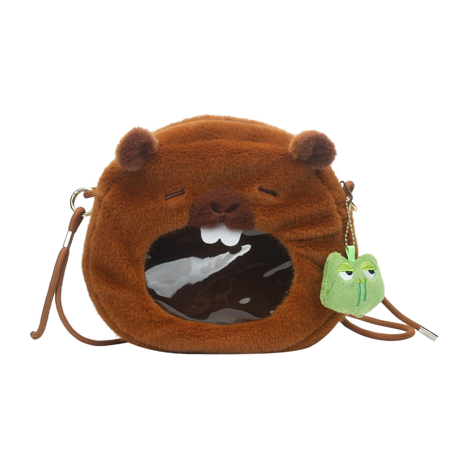 Capybara Plush Casual Bag Soft Capybara Bag for Party Shopping Birthday Gift S-image-17