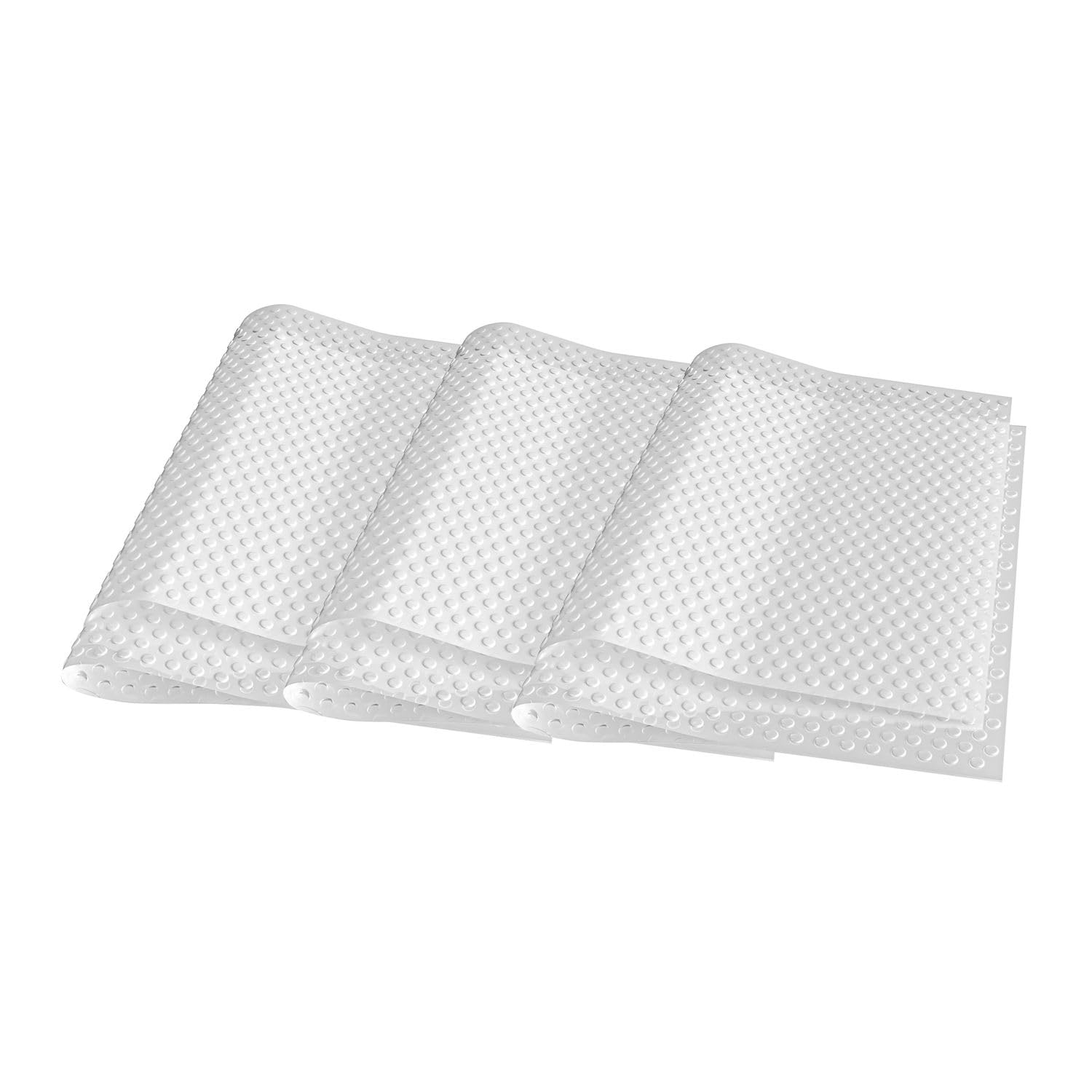 Tapis de réfrigérateur transparent pour organiser et protéger vos étagères de cuisine