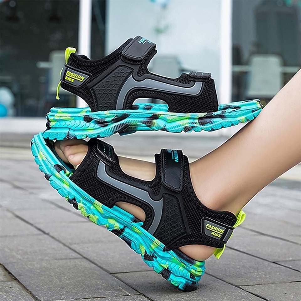 Boys Camouflage Sandals Kids Fashion Sport Sneakers 2025 Trendy Two Strap Outdoor Athletic Hiking Casual Shoes4