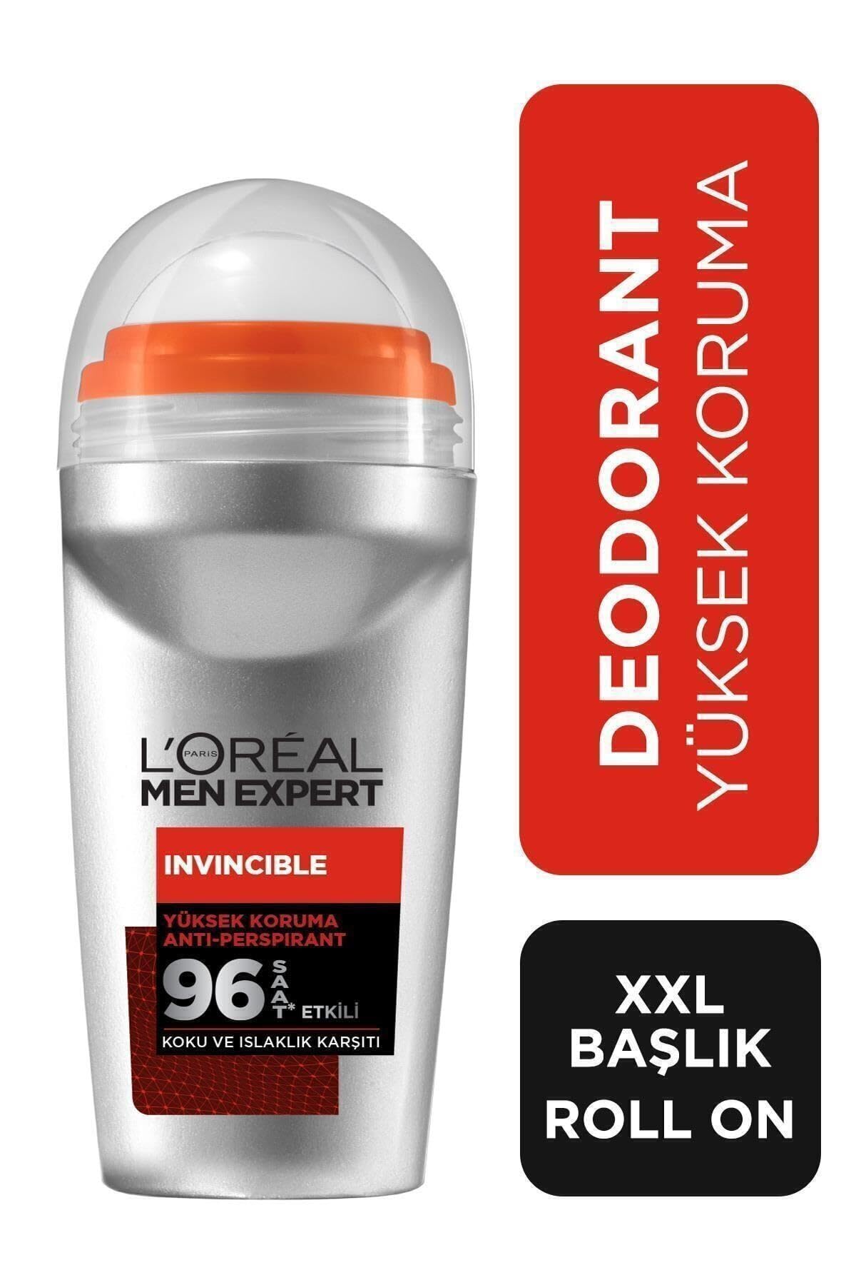 L’Oréal Paris 2'li Men Expert Invincible Anti Perspirant Roll On (2 x 50 ml)