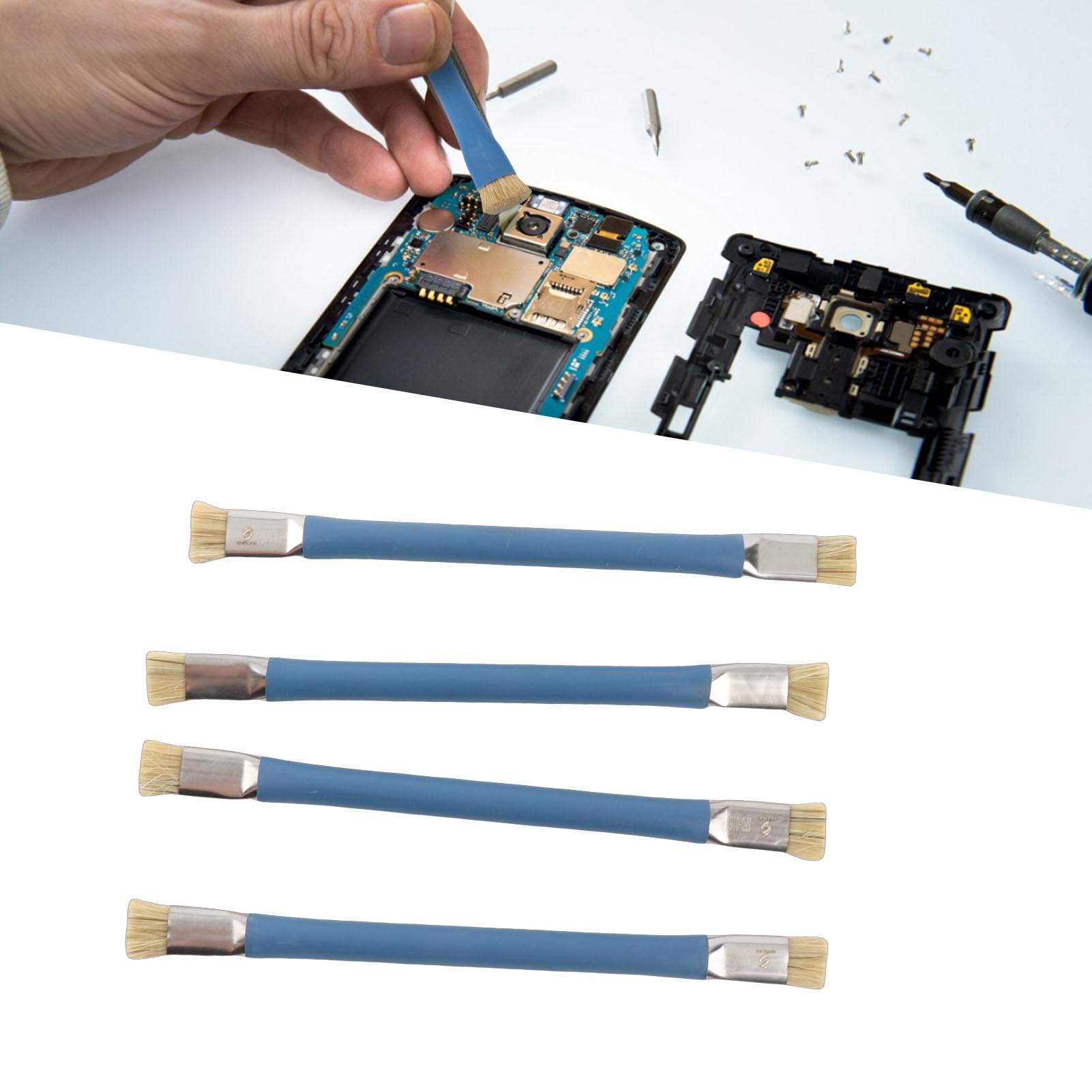 Antistatic Brushes for Mobile Phone Repair -4 Antistatic Brushes for Mobile Phone Repair -4