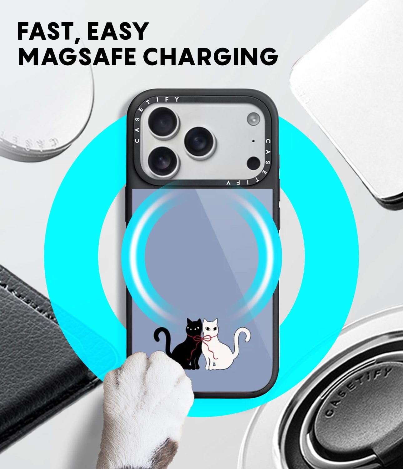 CASSETIFY ★ iPhone17promax CASETiFY Glaze iPhone 17 Pro Max Case [Glossy Finish/Compatible