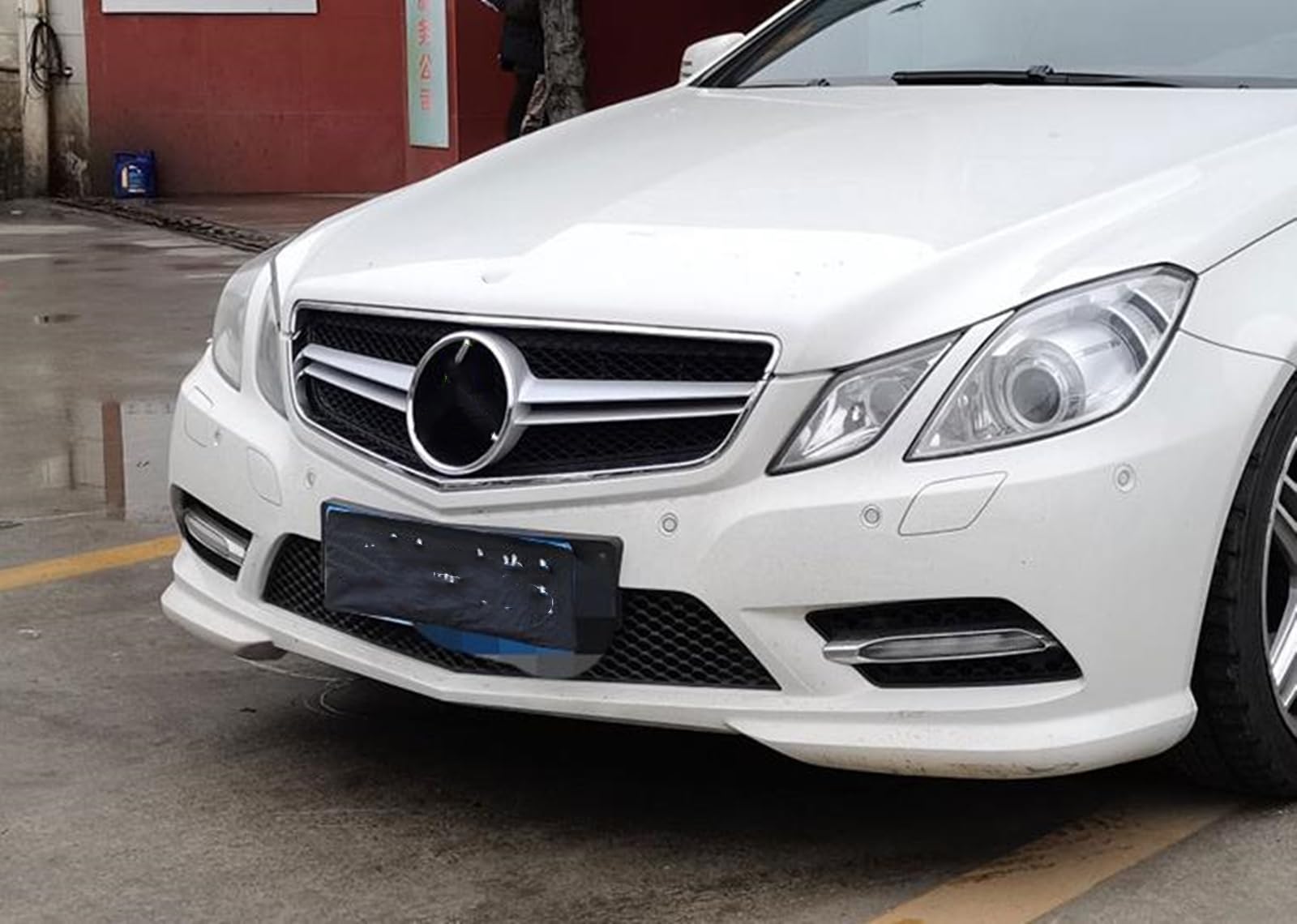 Przednia kratka grillowa do Mercedes Benz klasy E W207 C207 Coupe 2009-2013 czarny srebrny