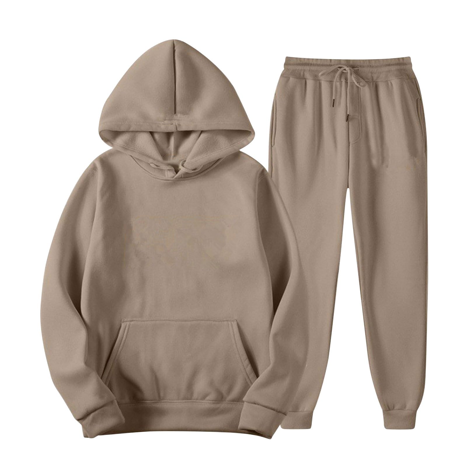 Tuta Donna Felpa Con Cappuccio E Pantaloni - Vello Foderato, Cotone E Poliestere