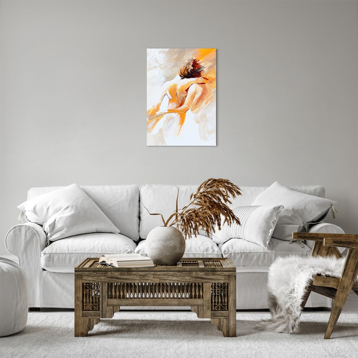 Lienzos decorativos Carácter la amistad el amor el matrimonio Cuadro Sobre Lienzo Moderno Vertical 50x70cm Cuadros Decoracion Salon Dormitorio Cuadros Pared Imágenes Wall Art Prints PA50x70-3168