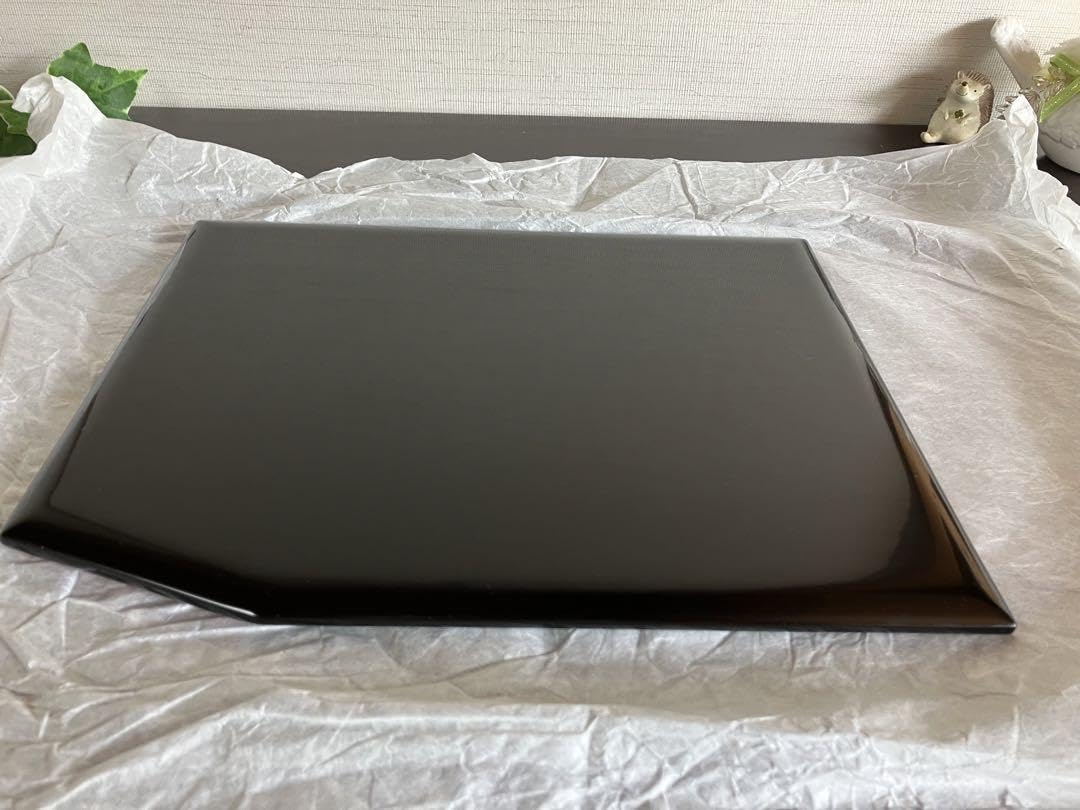 Amazon.co.jp: 輪島塗 折敷 隅折盆 角盆 菓子器 菓子皿 1枚