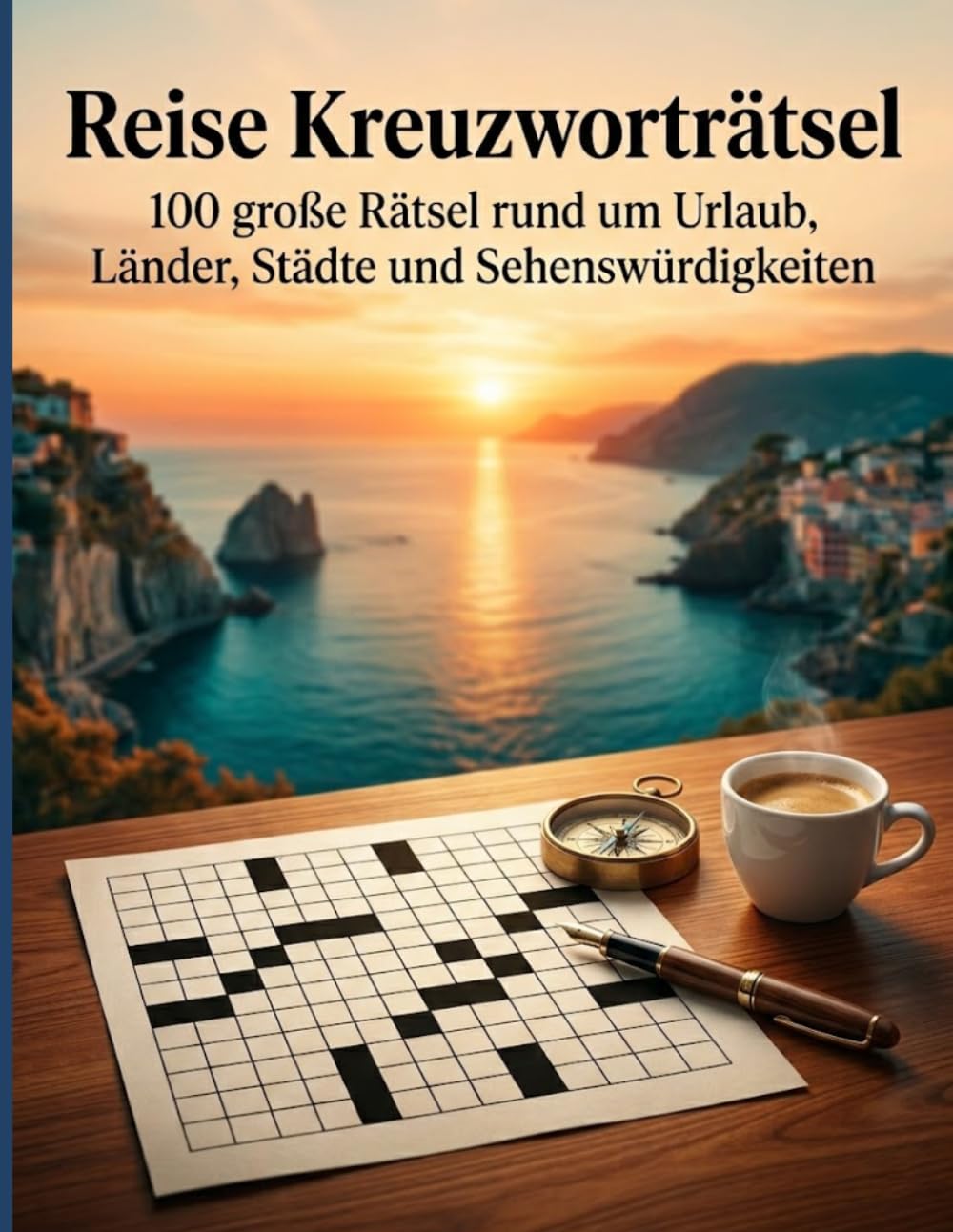 Reise Kreuzworträtsel: 100 große Rätsel rund um Urlaub, Länder, Städte und Sehenswürdigkeiten