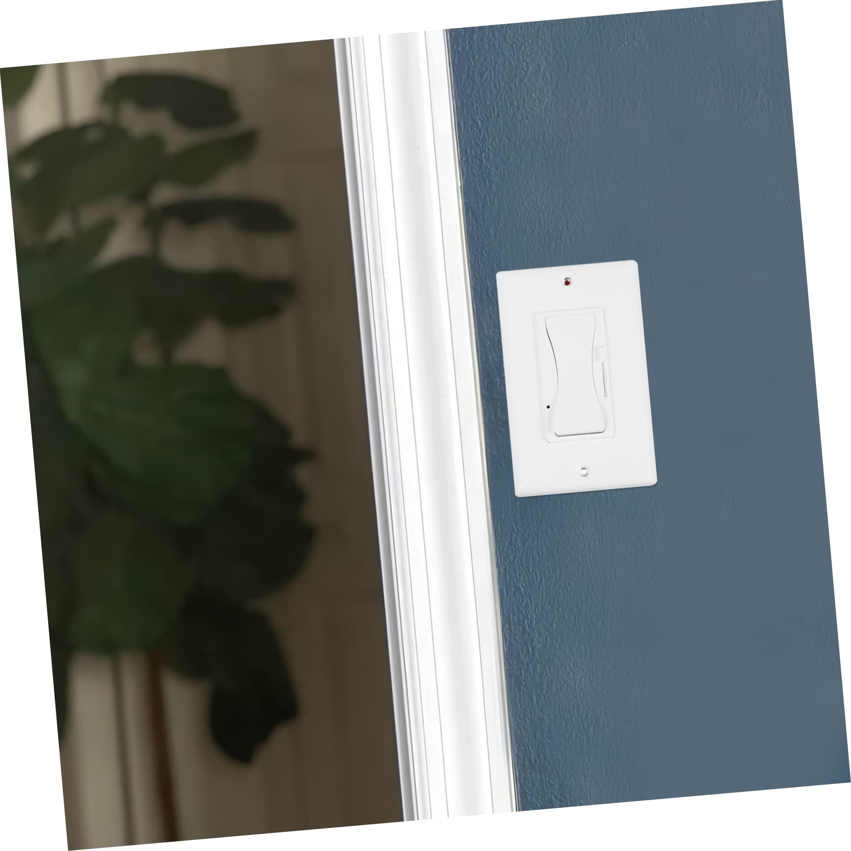 Homoyoyo 600w Interruptor De Regulación De Intensidad Para Luz Led Indicador Azul Máximo Incluye Panel De Pared Para Dormitorios y Salas De Estar