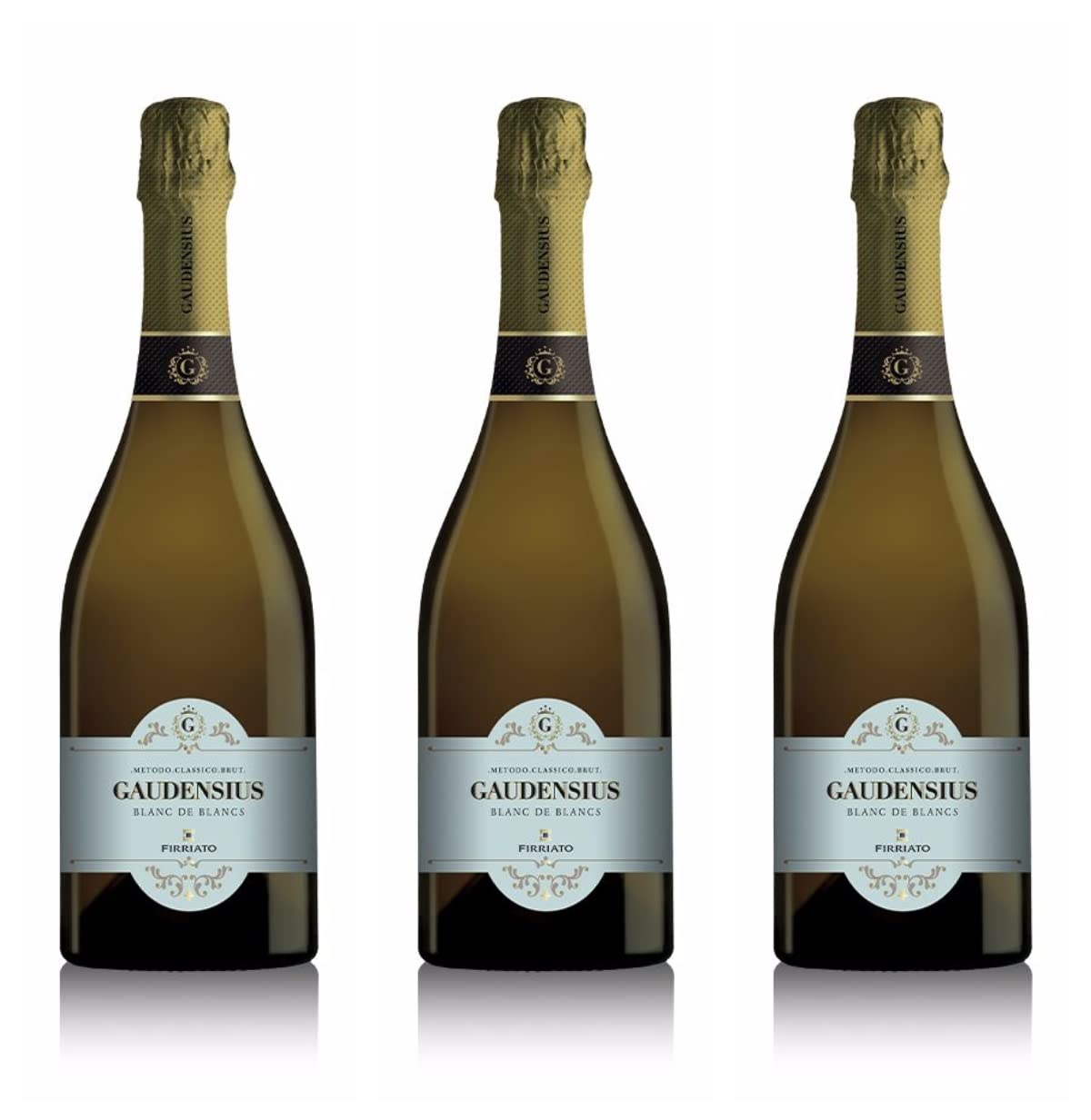 Firriato - Gaudensius Blanc De Blancs Spumante Metodo Classico - 3 Bottiglie