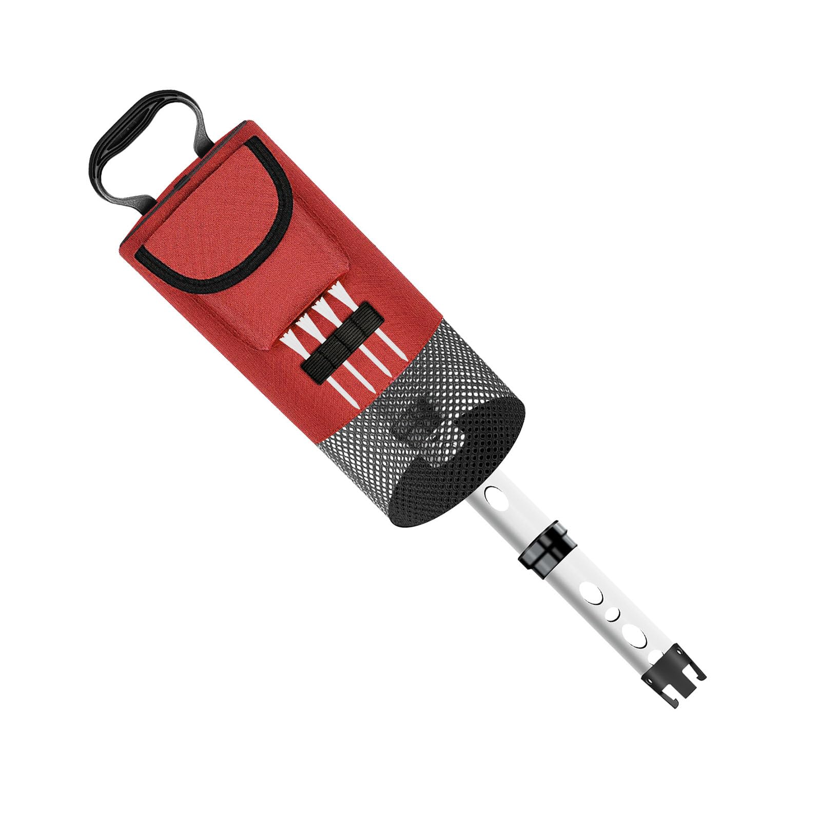 L ' Ensemble de Collecte de de Golf Robuste Comprend Un Cadre en Aluminium Robuste et Un de Rangement spacieux, idéal pour Les Accessoires de voiturette de Golf des golfeurs