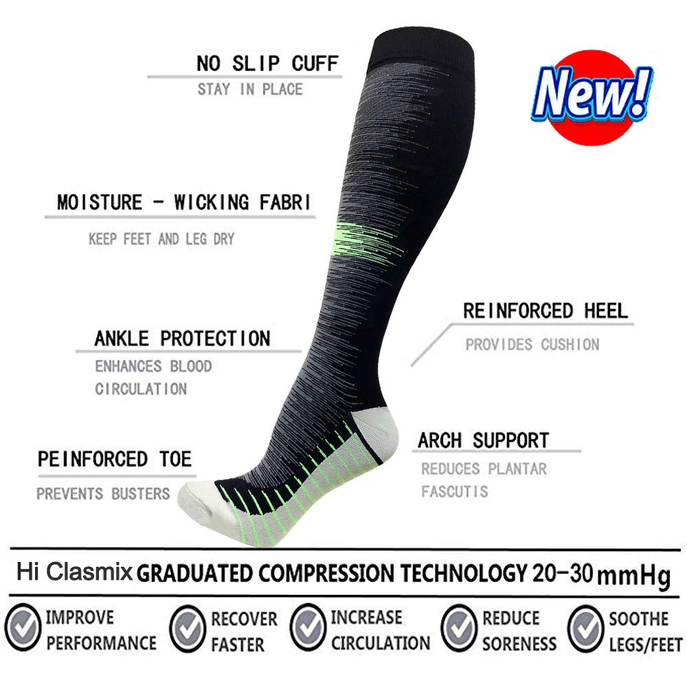 Graduated Medical Compression Socks for Women&Men 203...B085DMVSVC