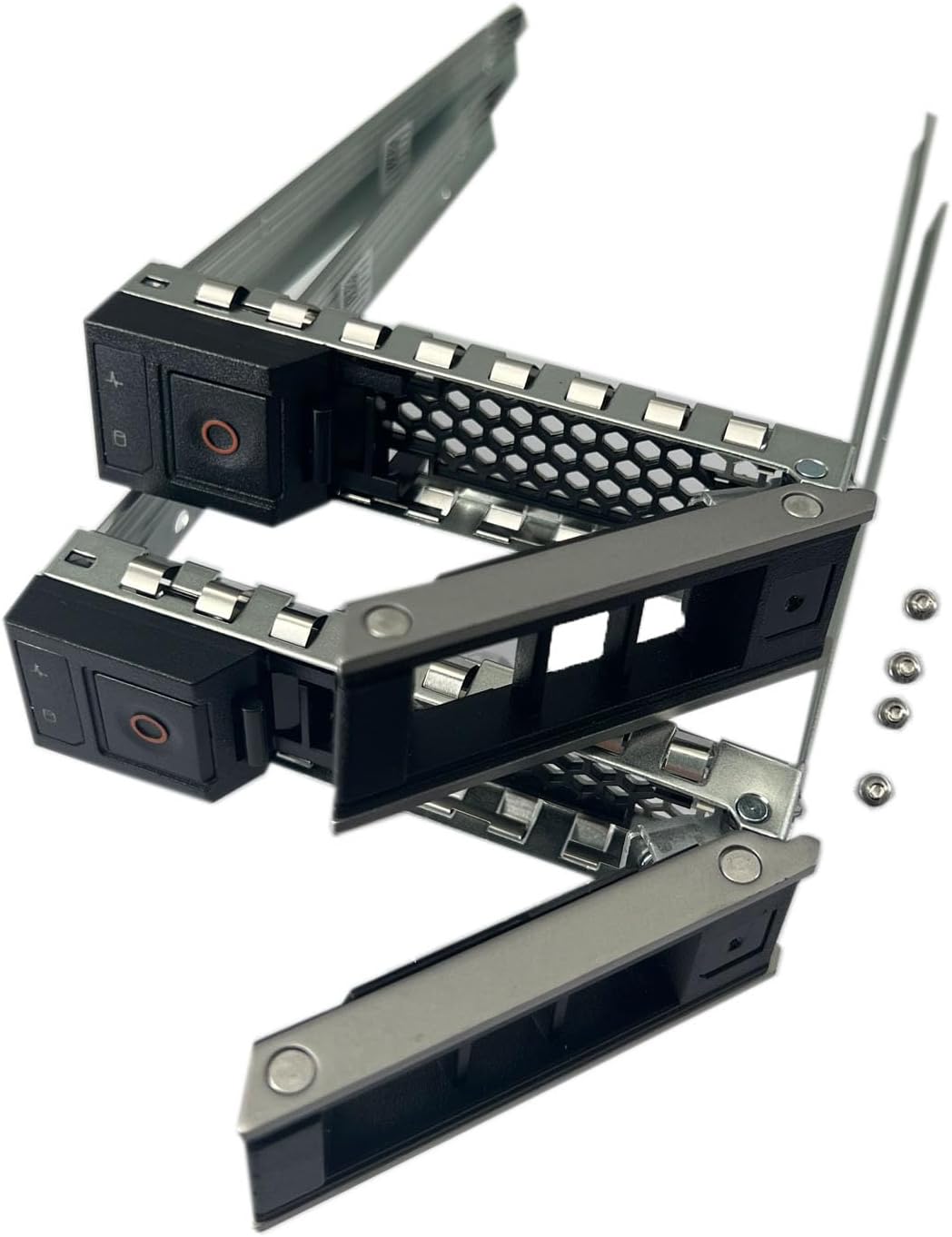 2Pack Hard Drive Tray Caddy 2.5" Hard Drive SSD Bracket 0DXD9H DXD9H Compatible with R440 R640 R740 R740xd R840 R940 R6415 R7415 R7425 PowerEdge 14th Generation