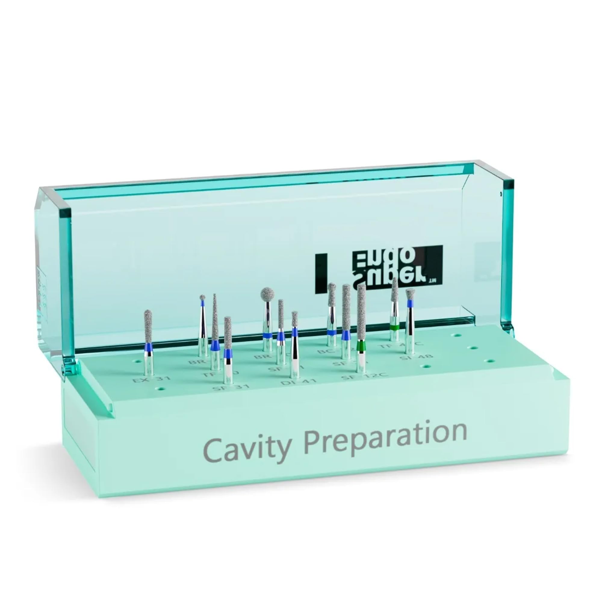 SuperEndo Cavity Preparation Burs Kit | Dental Burs Set for Cavity Shaping | Professional Dental Tool Kit-image-43