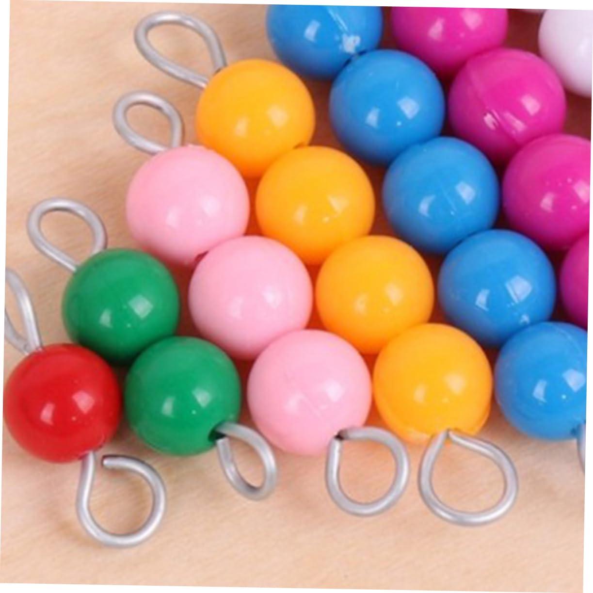 Perline Colorate Per Ragazzo Kit Braccialetti Da Te Perline Acriliche Per Creare Collane e Bracciali Giochi Educativi Per Bambine e Ragazzi
