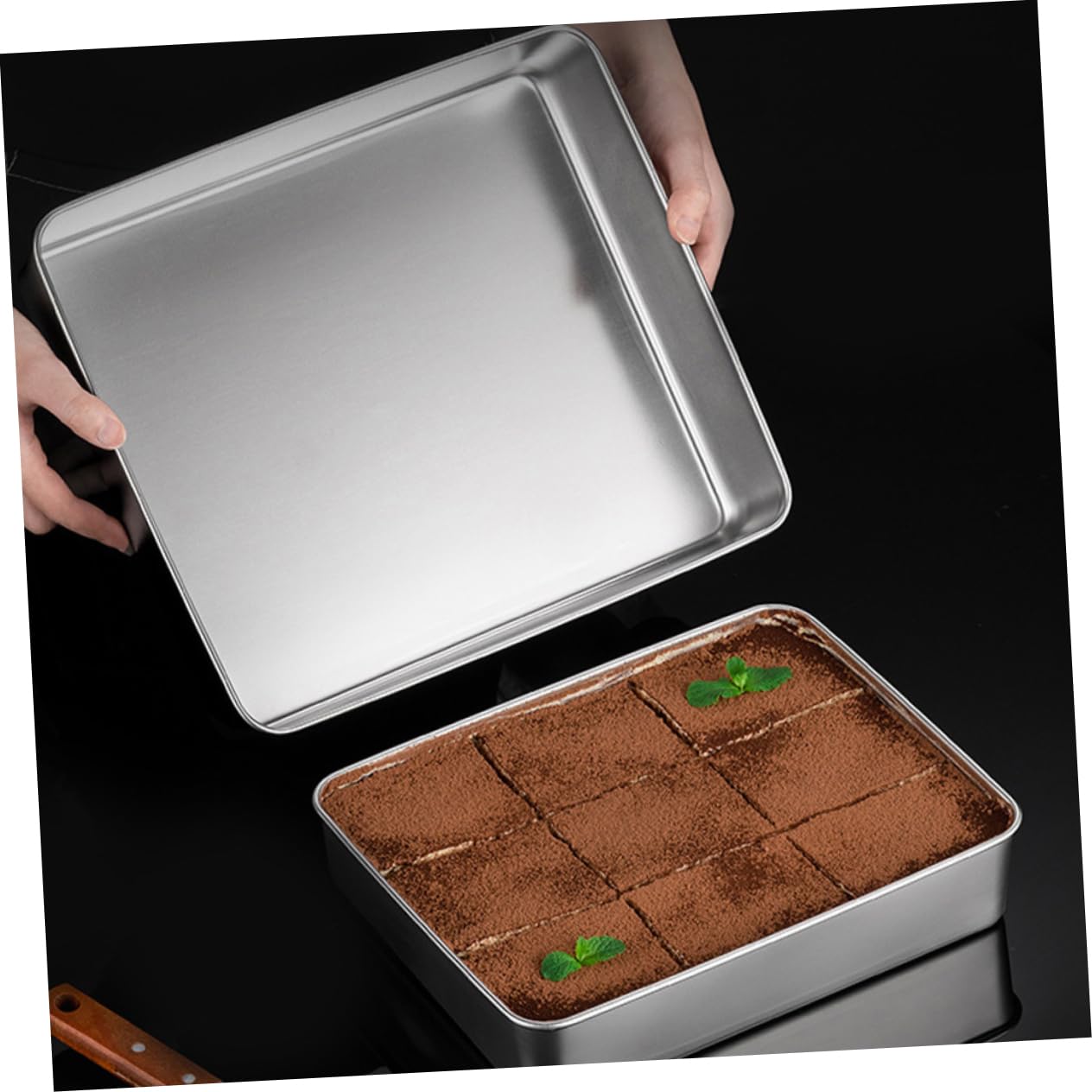 MAGICLULU 8stücke Kastenform Für Brot Und Desserts Rechteckige Backform Antihaftbeschichtet Robust Und Langlebig Für Familienfeiern Und Einfache