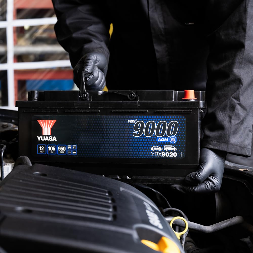Yuasa YBX9020 12V 105Ah 950CCA AGM Start-Stopp Plus Autobatterie