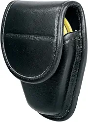 TAFTACFR Bolsa de algema única moldada para polícia xerife policial padrão militar com fecho de pressão seguro