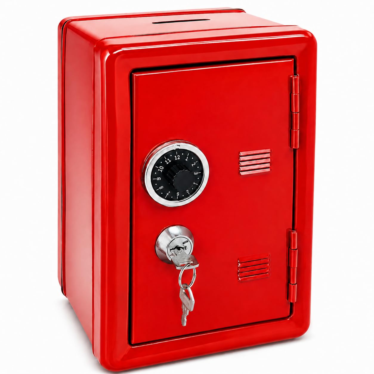 Amazon.com: Kids' Safe Piggy Bank, Metal Safe with Key, Money