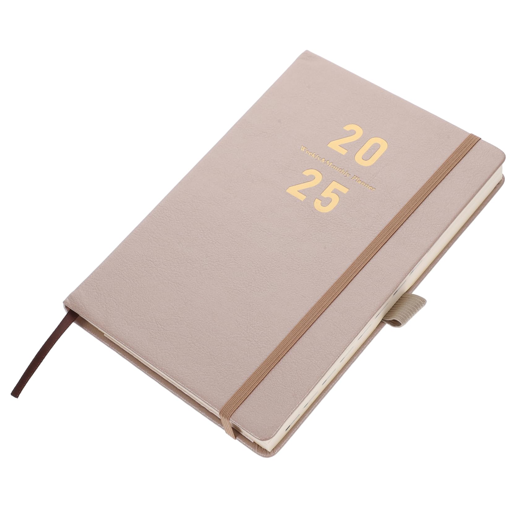 Agenda Settimanale Con Copertina Sintetica Planner Multifunzionale Per Scuola e Ufficio Notebook Con Spessa e Resistente All Inchiostro Accessorio Casa Pratico e Elegante