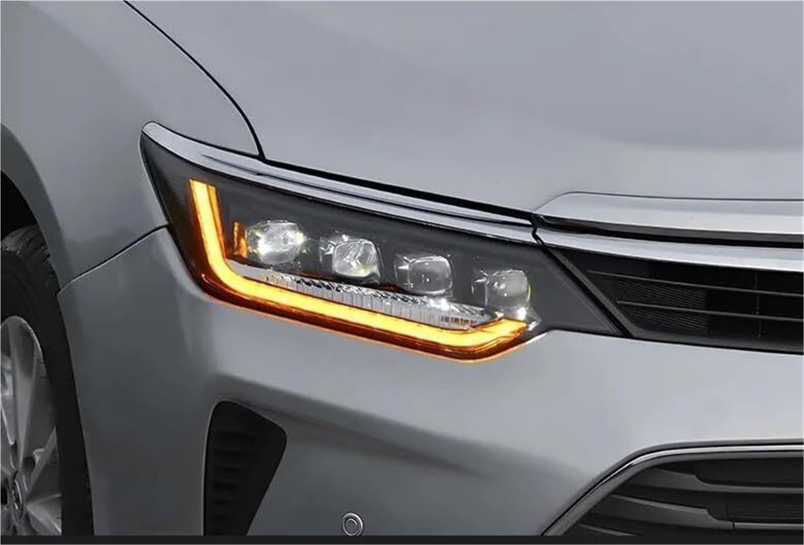 Fari dell'auto Faro anteriore per Toyota per Camry V55 2015 2016 2017, proiettore per luci diurne a