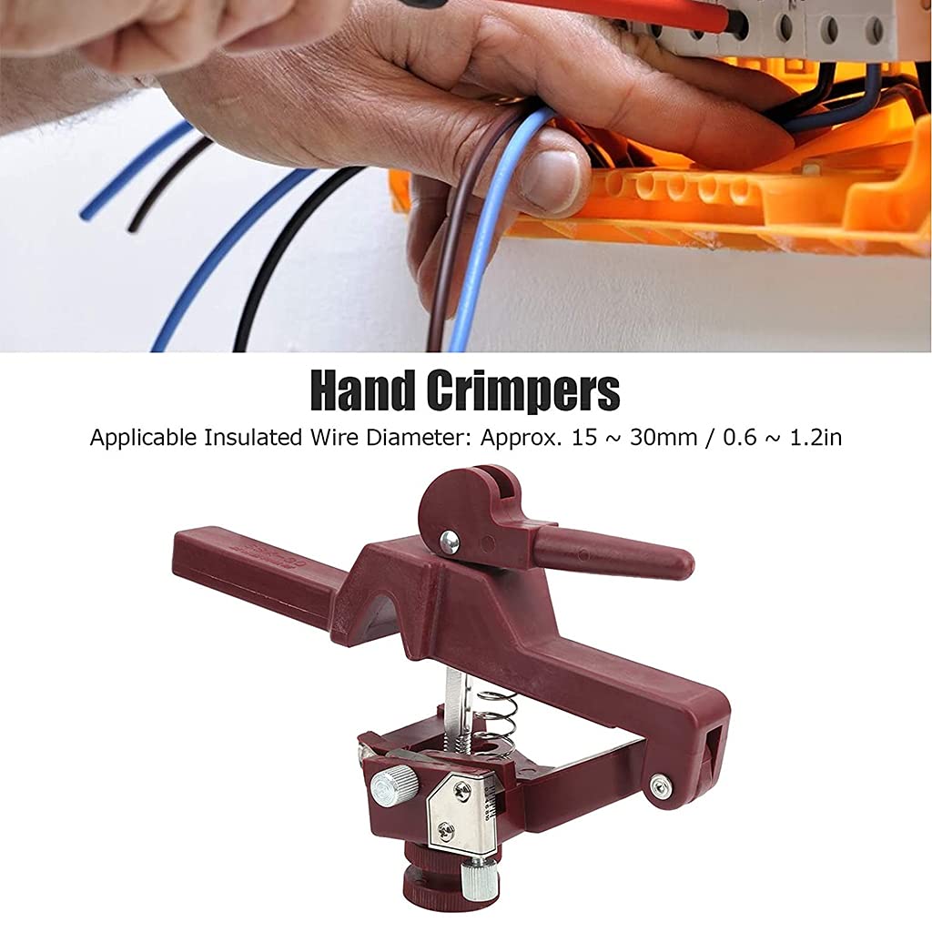 Pinza spelafili isolata per circuiti elettronici, saldatura e taglio, regali per fai da te, lavoro, amici e familiari, crimpatrice, strumento da taglio, pinza spelafili