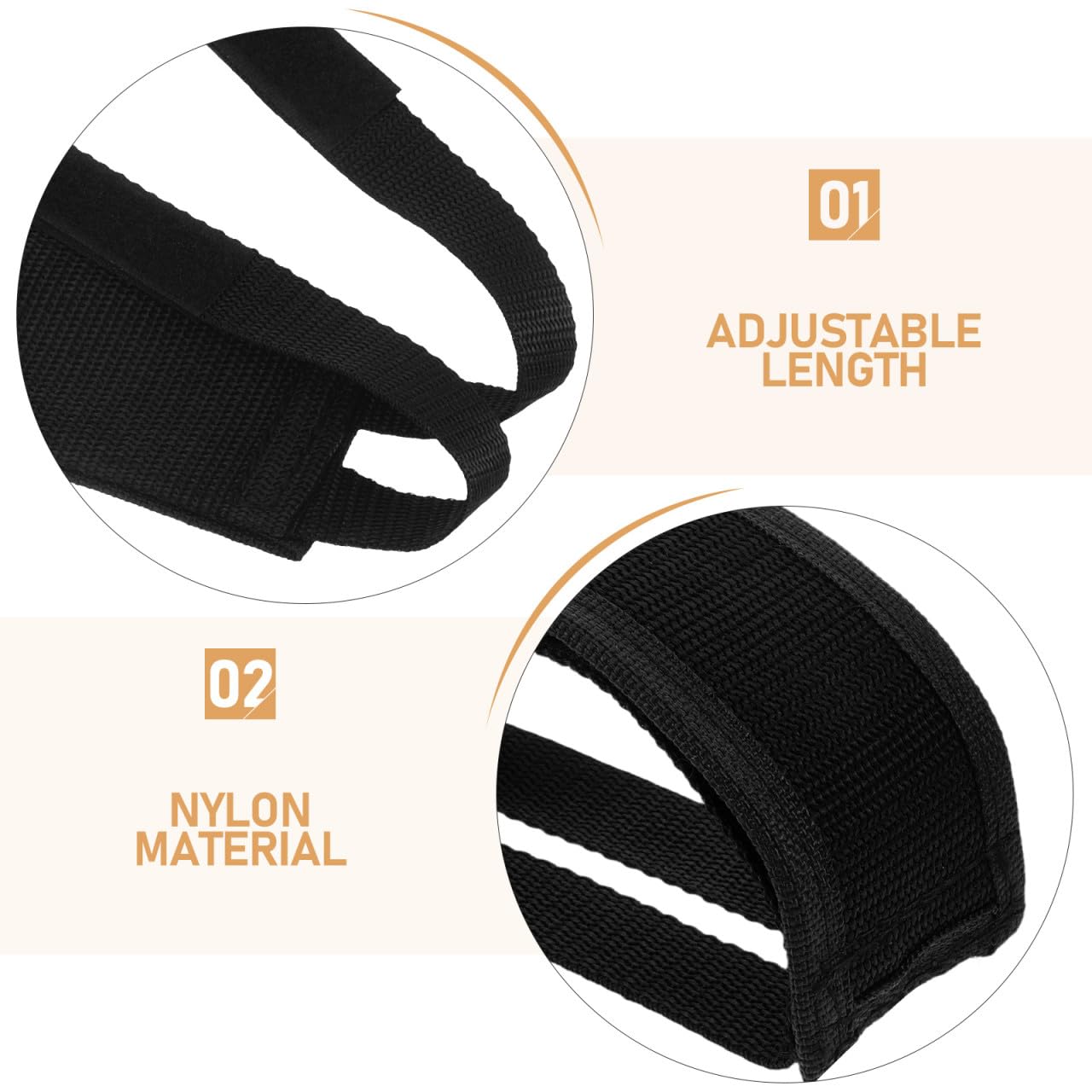 VANZACK Correas De Bicicleta Correas De Pedal Accesorio De Ciclismo Clips para Punteras De Pedales De Bicicleta Correa De Pie De Pedal De Agarre Pedal Adhesivo Ciclismo