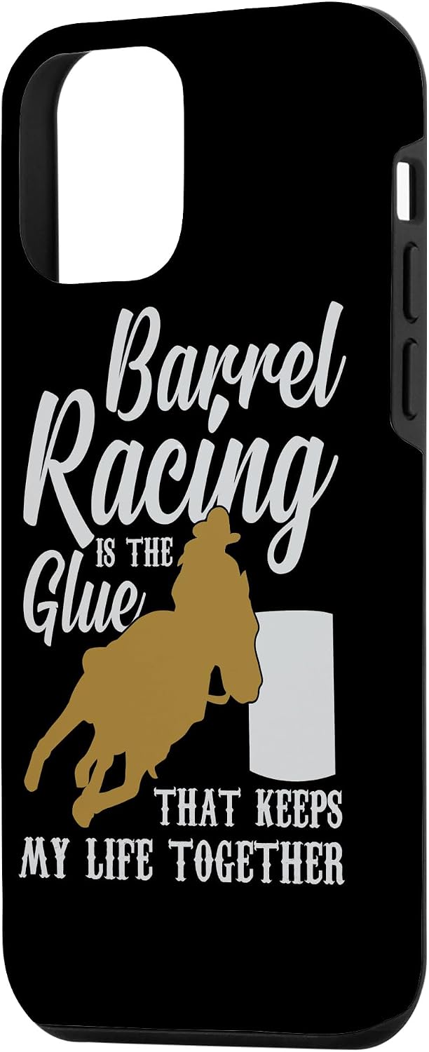 Barrel Racer Gifts for Girls Women Barrel Racing Case for iPhone 12 mini