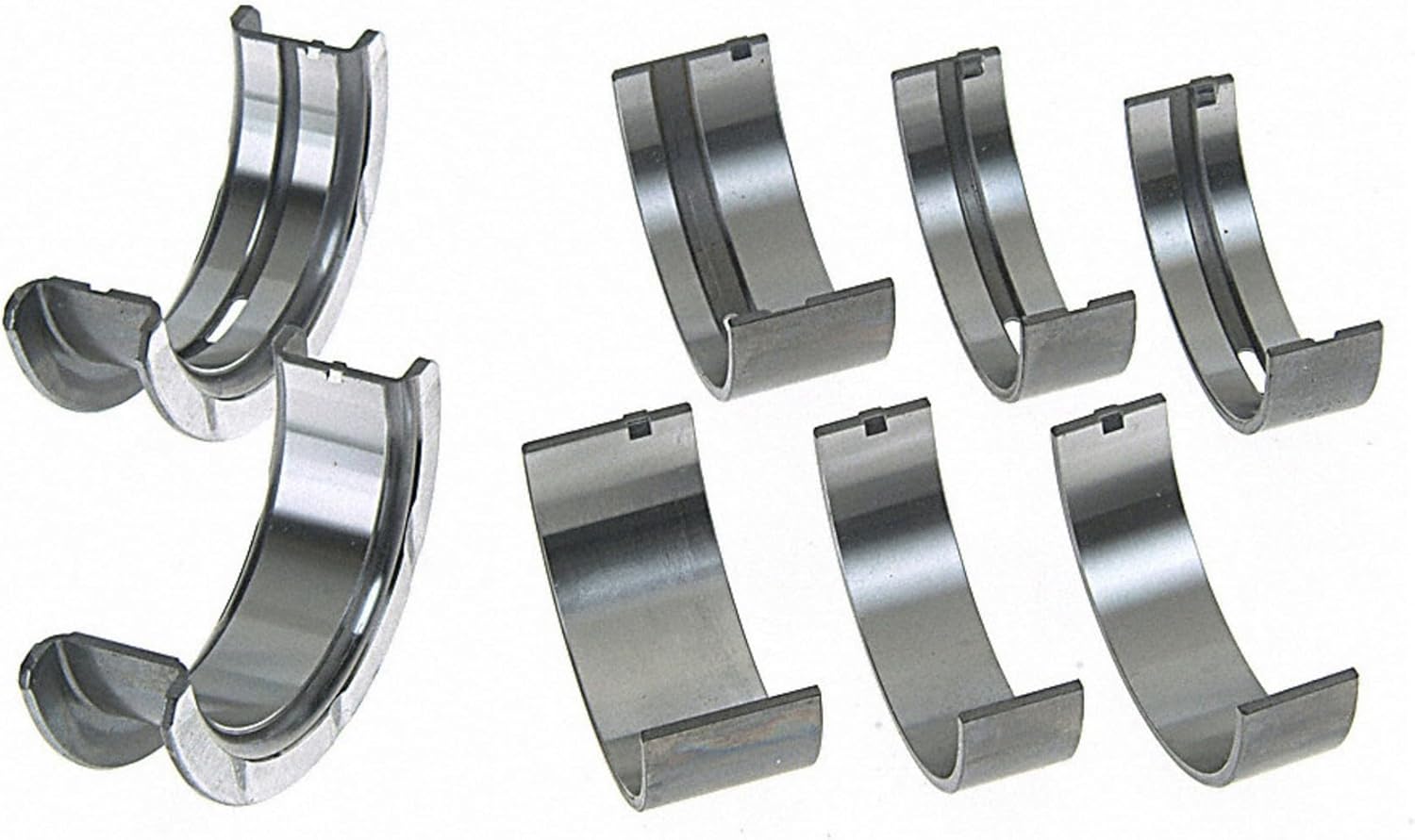 Engine Crankshaft Main Bearing Set Compatible with Ford Ranger 3.0L V6 2008 2007 2006 2005 2004 2003 2002 2001 2000 1999 1998 1997 1996 1995 1994 1993 1992 1991 P-2140383