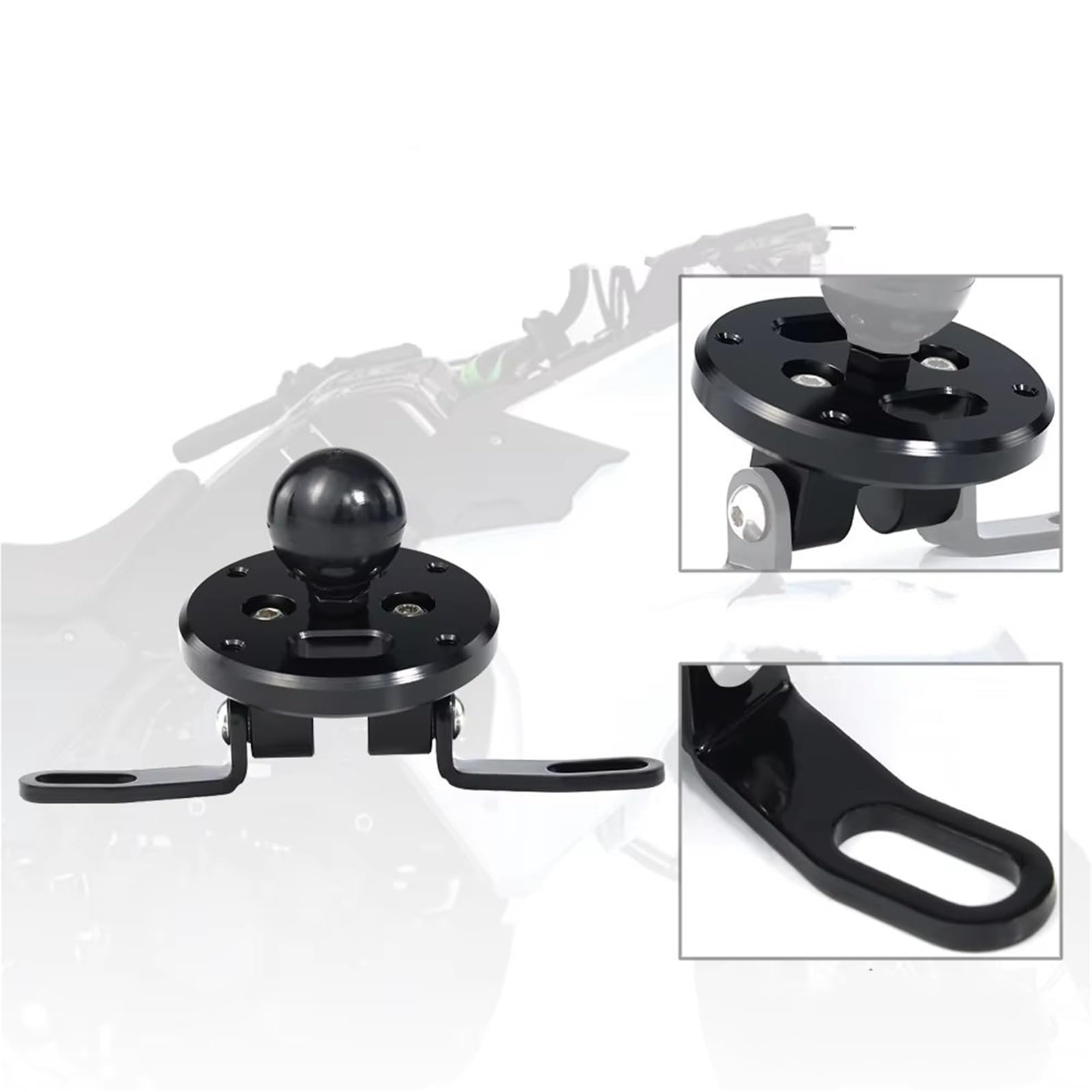 Soporte Teléfono Móvil GPS para XJR400 para XJ6 para XJ900S para Diversion para XJR1200 para XJR1300 Motocicleta GPS Manillar Abrazadera Montaje Navegación