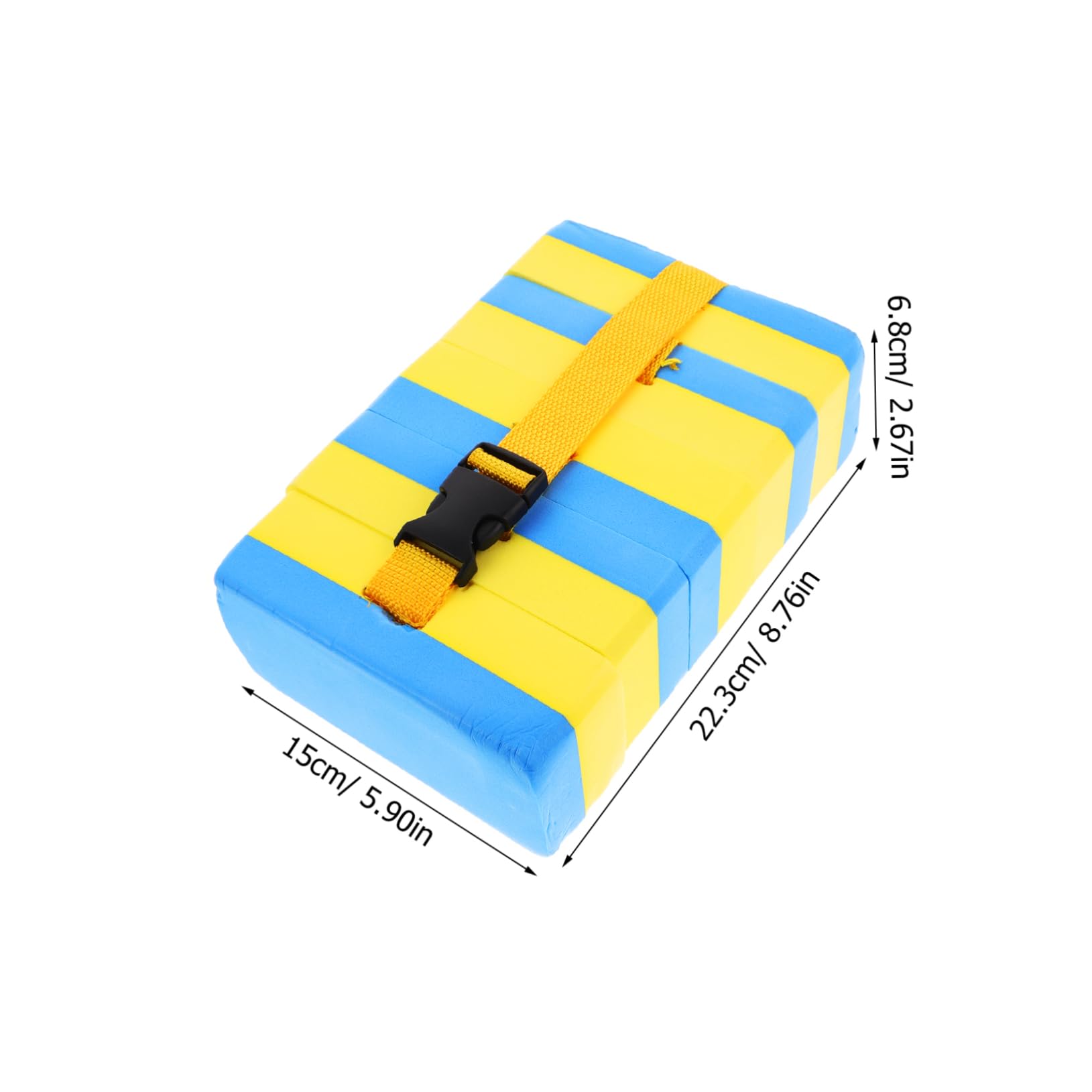 Totority Swim Training Belt Buoyancy Support Swim Aid Safe Swimming Back Float Board for Combination