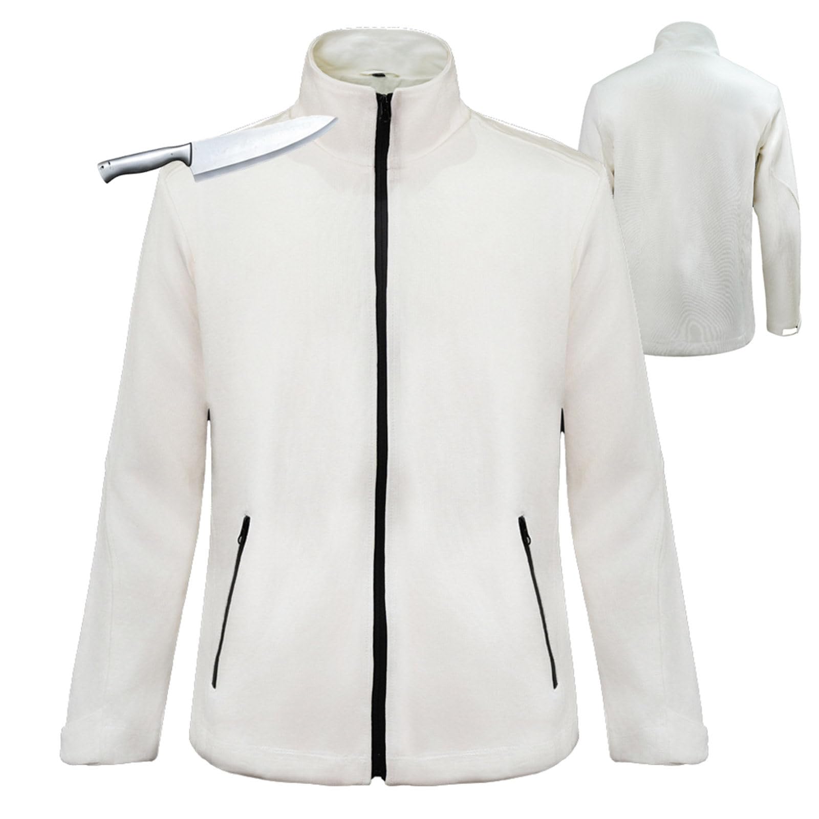 Chaqueta Antipinchazos Y Resistente a Cortes De Nivel 5 S | Prenda Suave, Flexible Y Resistente a Perforaciones Para La Autodefensa En Exteriores, Ideal Para La Seguridad Personal.