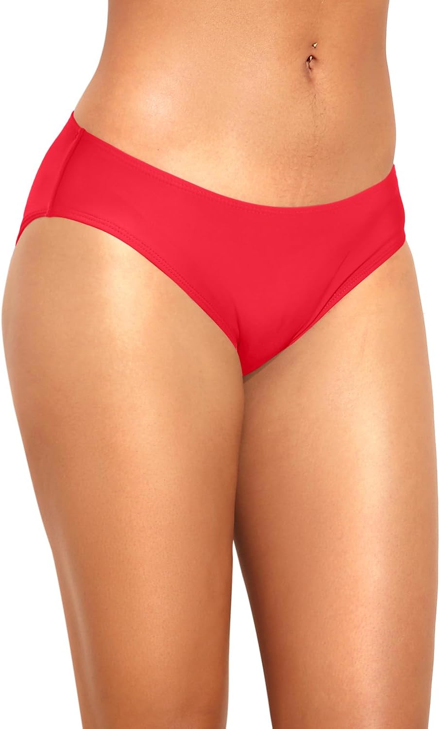 Tempt Me Women Bikini Bottom Full Coverage Bathing Suit Bottoms Swimsuit Bottom