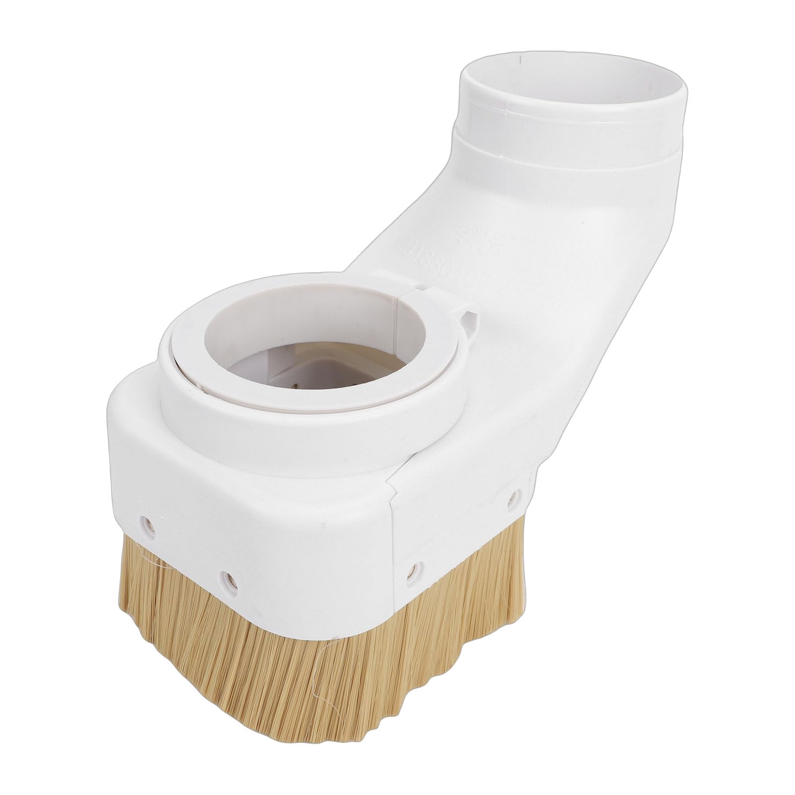 VBESTLIFE Cache-Poussière de Broche, Cache-Poussière de Moteur de Broche CNC de 80 Mm avec Brosse à Double Porte, Compatible avec la Machine de Fraisage de Gravure, pour l'extraction de la du
