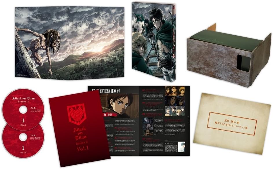 春物がお買い得 週末限定sale ブルーレイ 進撃の巨人 Season2 Vol 2 諫山創 原作 開店祝い Lamaduninatrattoria Com Br