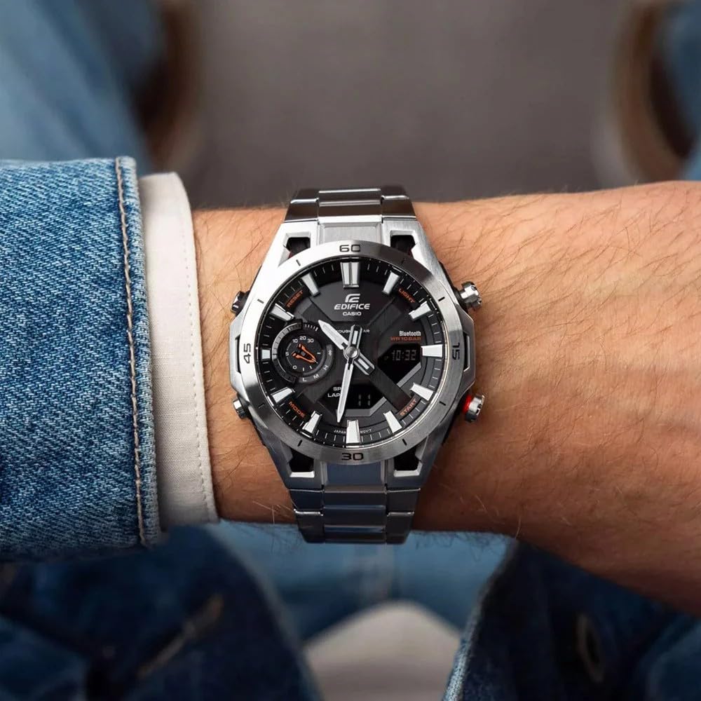 Casio orologio uomo multifunzione ECB-2300D-1AEF