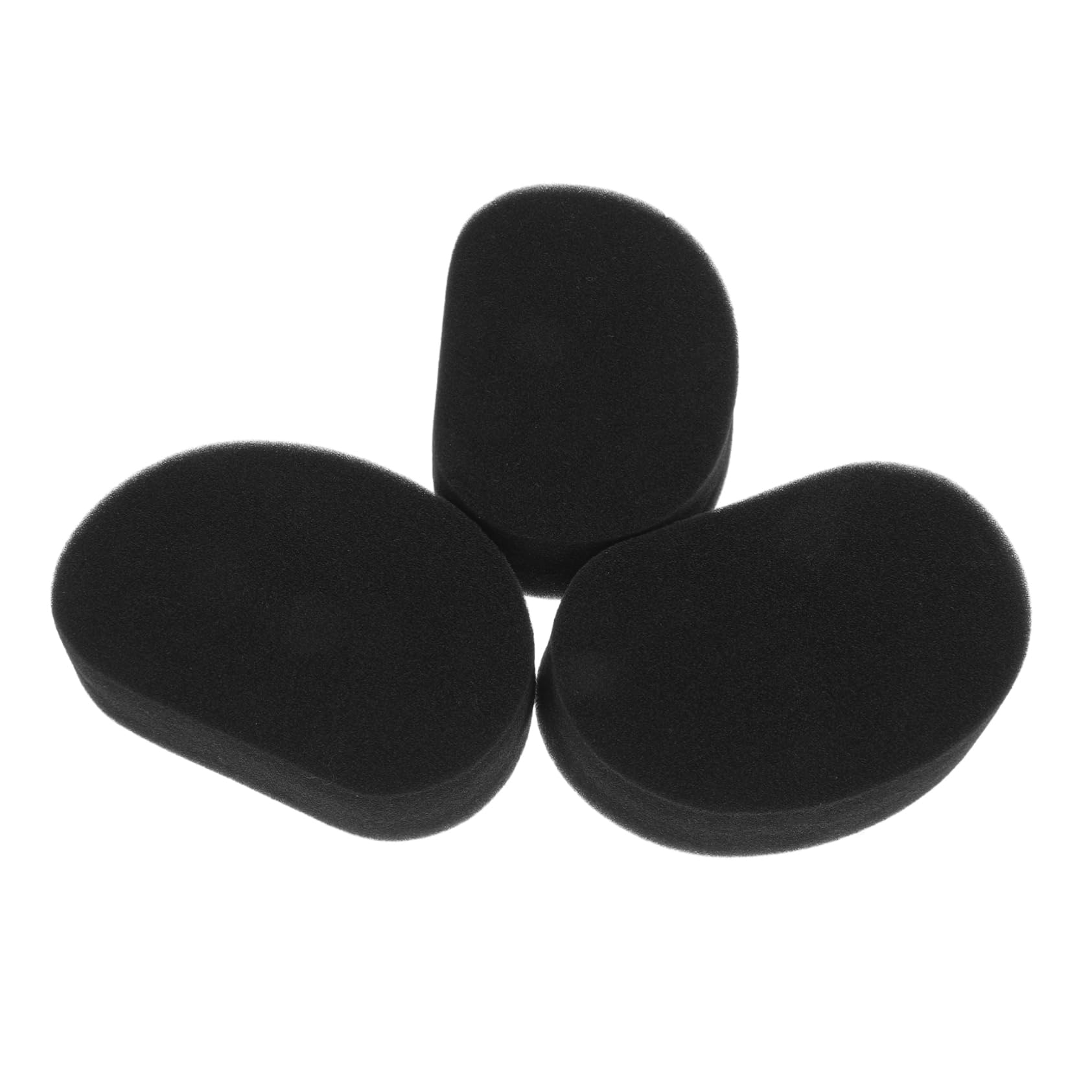 Gatuida 3Pcs Ergonomic Car Wheel Polishing Sponge Soft Waxing Brush for Car Tire Cleaning Lightweight Recyclable Auto Polishing Tool for Easy Tire Wax Application
