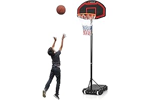 Goplus Basketball Court for Kids Ages 8-12: Hoops & Dreams