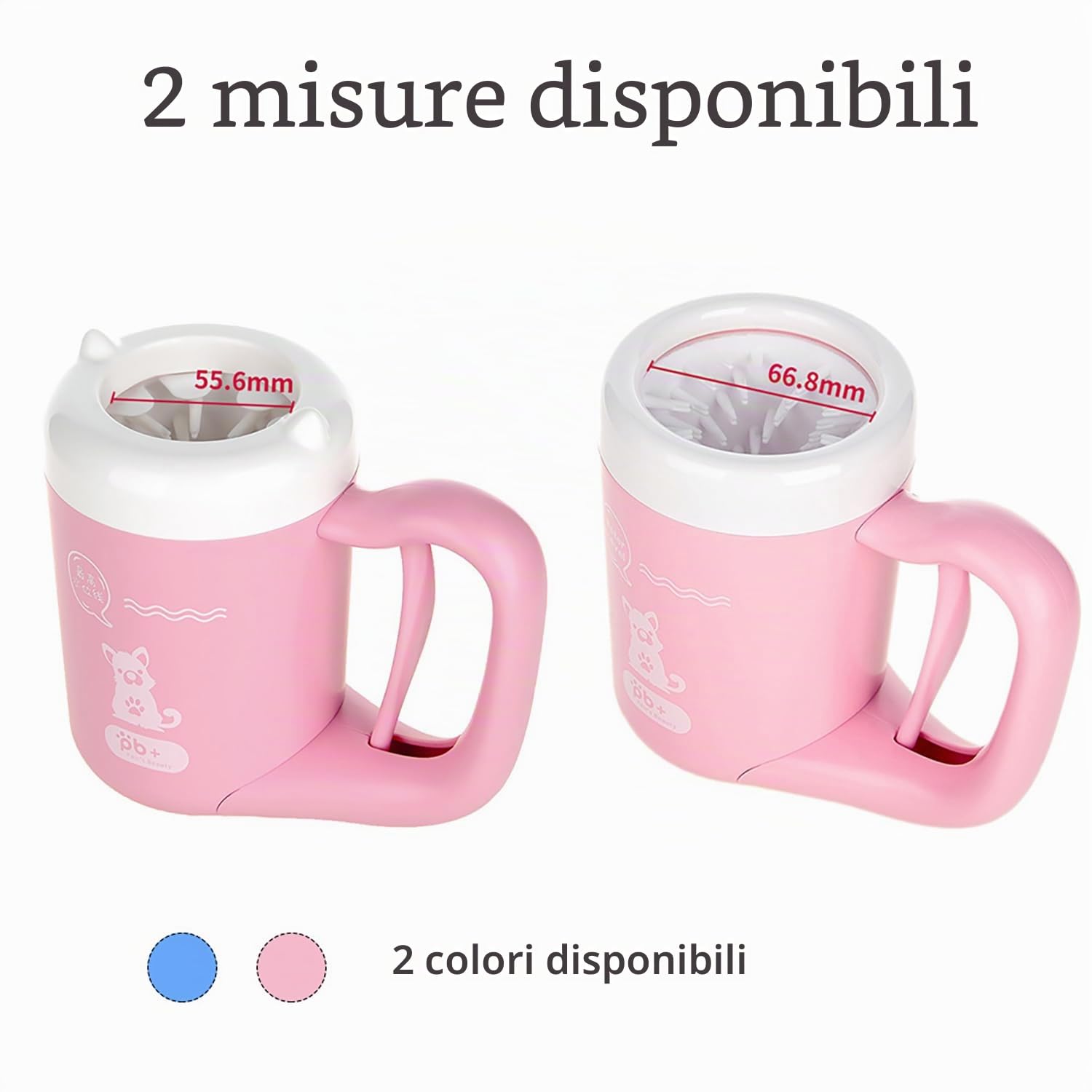 Pulitore automatico delle zampe tazza cane rondella del silicone spazzola piedi fangoso piede portatile per cani gatti