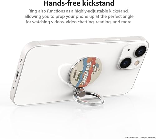 Miniatura 3 de iFace TinyTAN BTS - Accesorio oficial para anillo para teléfono celular, bonito agarre para teléfono compatible con iPhone 14 Pro Max, 13 Pro Max,
