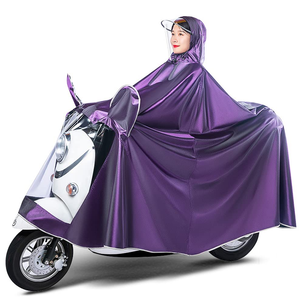 Rowerowy płaszcz przeciwdeszczowy Peleryna przeciwdeszczowa Na zewnątrz Ebike/motocykl/skuter Kurtka przeciwdeszczowa Poncho Bluza z kapturem Płaszcz przeciwdeszczowy Peleryna Pokrowiec na hulajnogę
