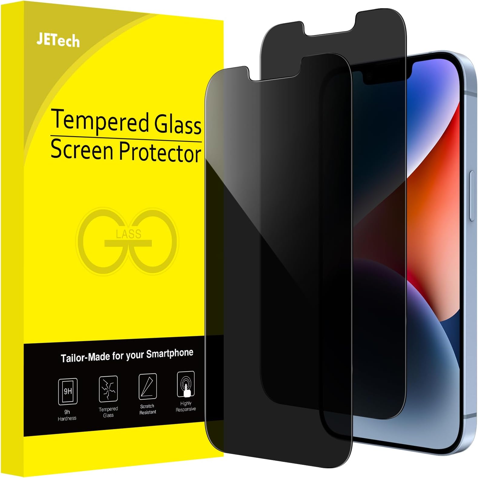 Pellicola Privacy Per IPhone 13/13 Pro E IPhone 16e 2025 | Vetro Temperato AntiSpy | Pacco Da 2 | Protezione Schermo - Foto 13