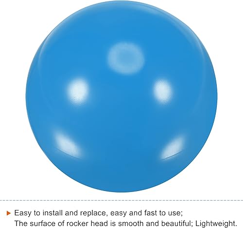 Miniatura 4 de MECCANIXITY Joystick Mango Top Ball Head M6 RojoVerdeNegroAmarilloAzul Fácil de Instalar para Arcade Game Part