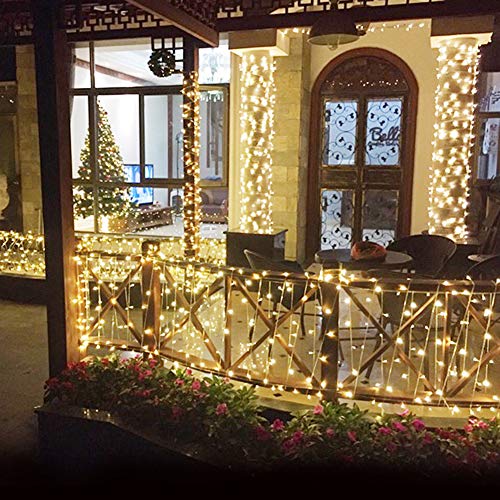 Twinkle Star TWINKLE STAR-OD021 100 Led String Light For Wedding Party Bedroom,33 Ft For Plug In String Lights 8 Modes Waterproof For Indoor Outdoor thumb #2