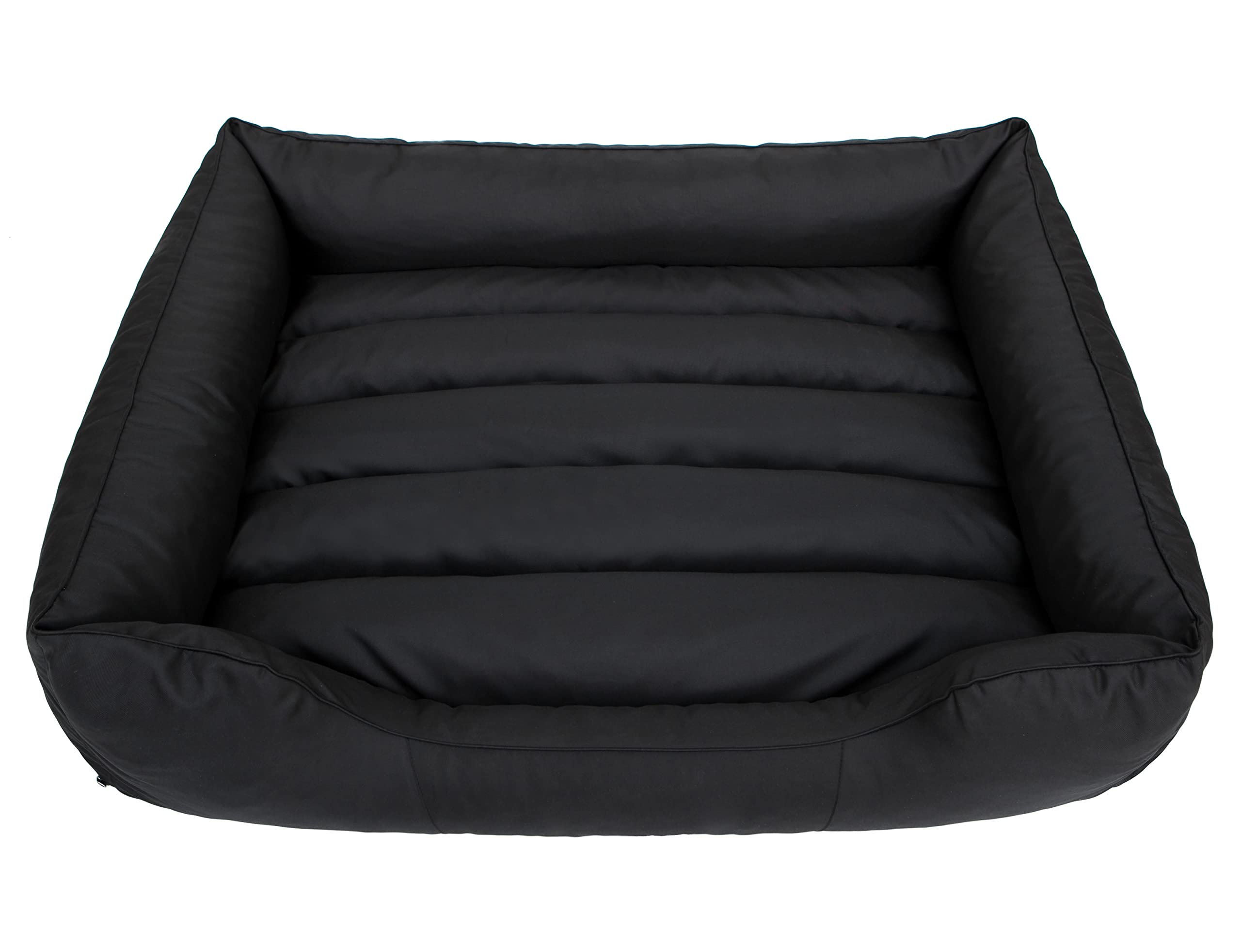 Cuccia per cani e animali domestici, cuscino per cani, cuscino per cani, letto per cani, letto per animali, materasso nero, XL – 85 x 65 cm